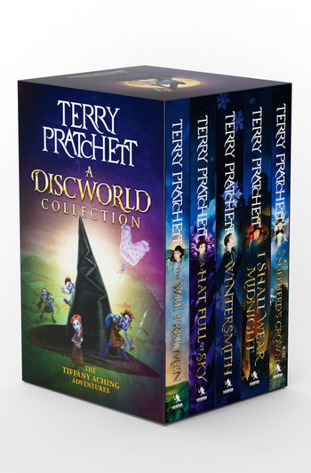 Terry Pratchett: A Discworld Collection: The Tiffany Aching Adventures: The Wee Free Men, A Hat Full of Sky, Wintersmith, I Shall Wear Midnight, The Shepherd's Crown